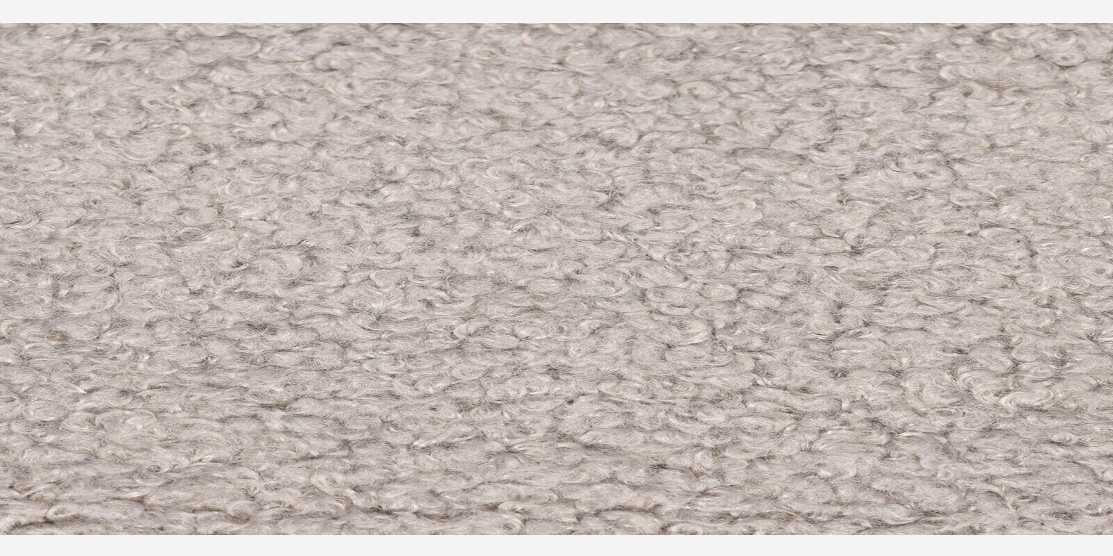 Bingo Boucle Fabric 2 Seater Sofa In Cool Dark Grey