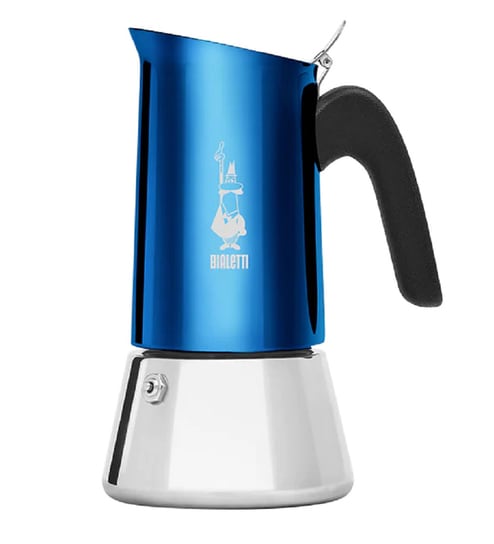 Cafetière Italienne Moka Express I love coffee 3 tasses Inox Bialetti 