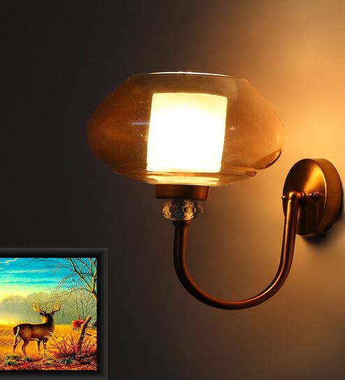 Big Kachori Glass Designer Globe Wall Lamp