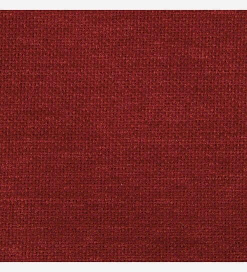 Bingo Chenille Fabric RHS 6 Seater Sectional Sofa In Garnet Red Colour