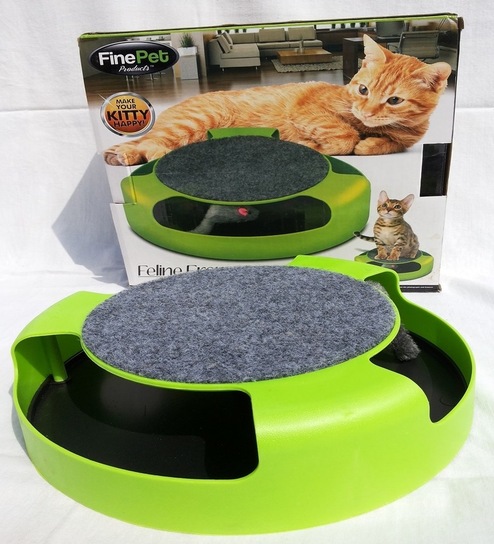 Buy Birds Park Feline Frenzy With Scratch Pad Cat Toy Online