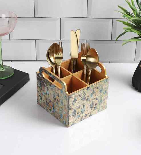 Birdsong Bloom Cutlery Organizer (1 Piece)