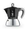 Bialetti Moka Induction Friendly 4 Cup Italian Coffee Maker (Black)