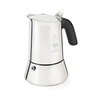 Bialetti Venus Induction Friendly Stainless Steel 6 Cup Moka Pot Coffee Maker (Silver)