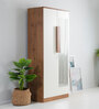 Bianca Engineered Wood Wardrobe with Mirror