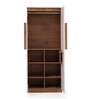 Bianca Engineered Wood Wardrobe with Mirror
