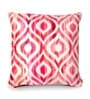 Ruyal Pink Microfibre Abstract Digital Printed Cushion Cover