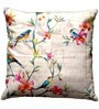 Ruyal Ivory Microfibre Animal Print Digital Printed Cushion Cover
