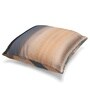 Suzane Earth & Beige Silk Linen Abstract Geometric Reversible Printed Cushion Cover