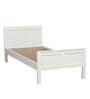 Bianca Solid Wood Single Bed In White Finish
