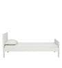 Bianca Solid Wood Single Bed In White Finish