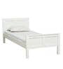 Bianca Solid Wood Single Bed In White Finish