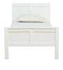 Bianca Solid Wood Single Bed In White Finish