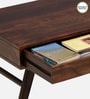 Biarritz Sheesham Wood Coffee Table In Scratch Resistant Provincial Teak Finish