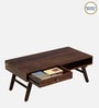 Biarritz Sheesham Wood Coffee Table In Scratch Resistant Provincial Teak Finish