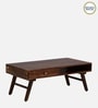 Biarritz Sheesham Wood Coffee Table In Scratch Resistant Provincial Teak Finish