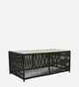 Bibao Rope Sofa Set In Charcoal And Brown Finish
