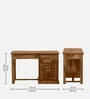 Bickington Sheesham Wood Writing Table In Provincial Teak Finish