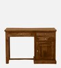 Bickington Sheesham Wood Writing Table In Provincial Teak Finish