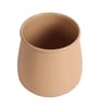 Biege Glossy Flower Pot Single