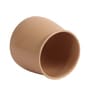 Biege Glossy Flower Pot Single