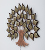 Big 2 Layer Pipal Tree Multicolour Iron Wall Art With Led