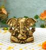 Big Blessing Appu Ganesh Gold Brass Idol