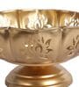 Big Bowl Lotus Cut Urli With Base Set of 3