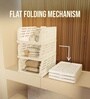 White Big Cloth Rack Shirt Stracker Organizer 12 Pcs