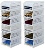 White Big Cloth Rack Shirt Stracker Organizer 12 Pcs
