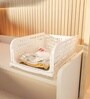 White Big Cloth Rack Shirt Stracker Organizer 6 Pcs
