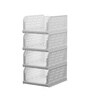 White Big Cloth Rack Shirt Stracker Organizer 12 Pcs