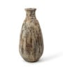 (1Pc) Beige & Brown Terracotta Vase For Table Decor