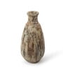 (1Pc) Beige & Brown Terracotta Vase For Table Decor