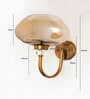 Big Kachori Glass Designer Globe Wall Lamp