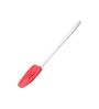 Big Silicon Spoonula Spatula with Plastic Handle (Red)