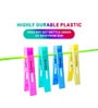 (24 Pcs) Big Size Multicolor Cloth Clips for Drying Clothes 