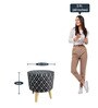 Bigmo Luxury Seating Stool In Multi Colour