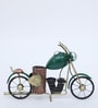 Bike 3'' Green Iron Pen Stand