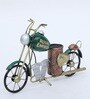 Bike 3'' Green Iron Pen Stand
