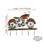 Brown Metal Handcrafted Bike Key Holder