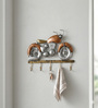 Brown Metal Handcrafted Bike Key Holder
