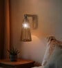 Billet Brown Wooden Wall Light