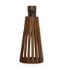 Billet Brown Wooden Wall Light