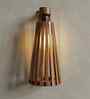 Billet Wooden Novelty Wall Light (Natural Wood)