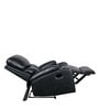 Billy 1 Seater Manual Recliner with Cupholder In Black Colour