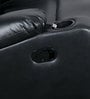 Billy 1 Seater Manual Recliner with Cupholder In Black Colour