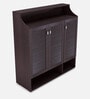 Billy Shoe Cabinet in Wenge Finish