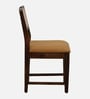 Binche Sheesham Wood 4 Seater Dining Set In Scratch Resistant Provincial Teak Finish With Marble Top