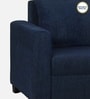 Bingo Fabric 1 Seater Sofa In Cool Cobalt Colour